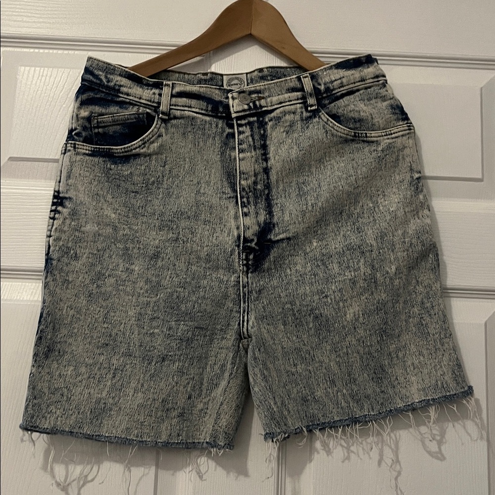 Vintage Jordache Acid Wash Denim Shorts